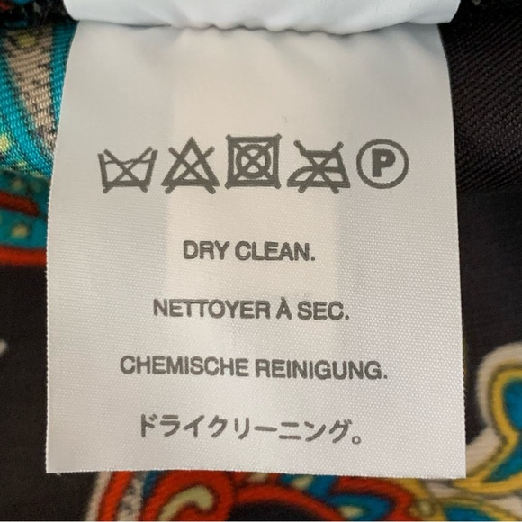 J. Crew Paisley Print Long-Sleeve Silk Blouse, Size Large/XL - Picture 13 of 13